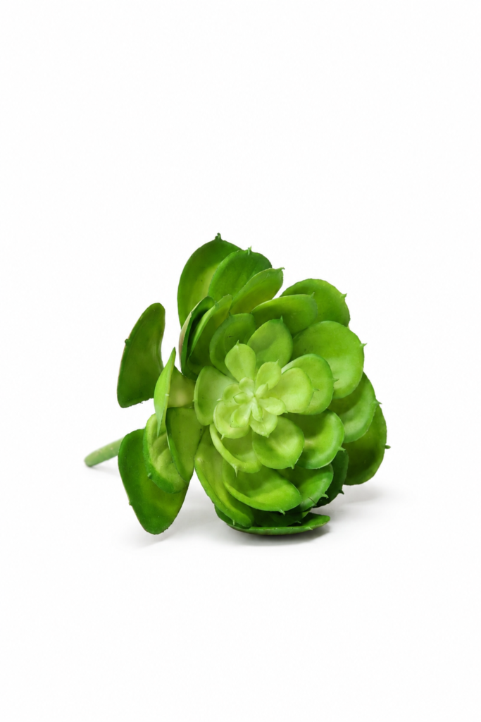 Sztuczny sukulent rozetowy 12 cm